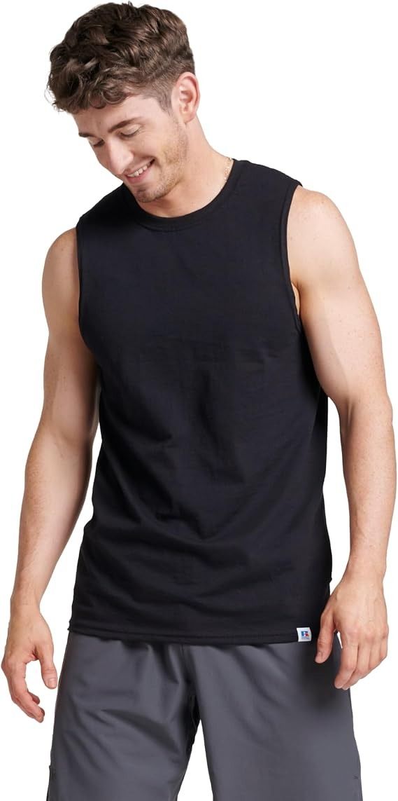 Immagine di Black Sleeveless Tank Top 1